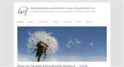 Desktop Screenshot of muslimische-frauen.de